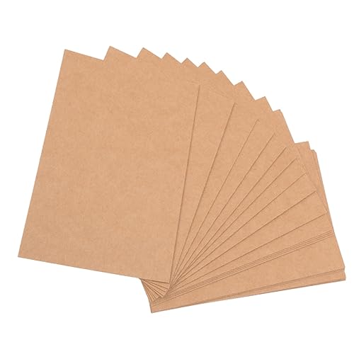Homoyoyo 80Stücke DIY Leere Doppelseitige Karten Kraftpapier für Projekte für Dankeskarten Preisschilder und Gestaltung von Homoyoyo