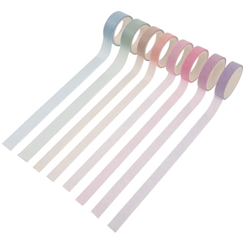 Homoyoyo 8Rollen Washi Tape Dekoratives Klebeband Bunt für Scrapbooking Handwerk Journals Selbstklebend Einfach Anbringbar Vielseitig Einsetzbar Tolles Homoyoyo 8Rollen Washi Tape Dekoratives Klebeband Bunt für Scrapbooking Handwerk Journals Selbstklebend Einfach Anbringbar Vielseitig Einsetzbar Tolles von Homoyoyo