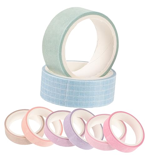 Homoyoyo 8Rollen Washi Tape Für DIY Projekte Scrapbooking Geschenkverpackungen Und Journaling Dekoratives Klebeband Verschiedenen Farben Für Bastelarbeiten Homoyoyo 8Rollen Washi Tape Für DIY Projekte Scrapbooking Geschenkverpackungen Und Journaling Dekoratives Klebeband Verschiedenen Farben Für Bastelarbeiten von Homoyoyo