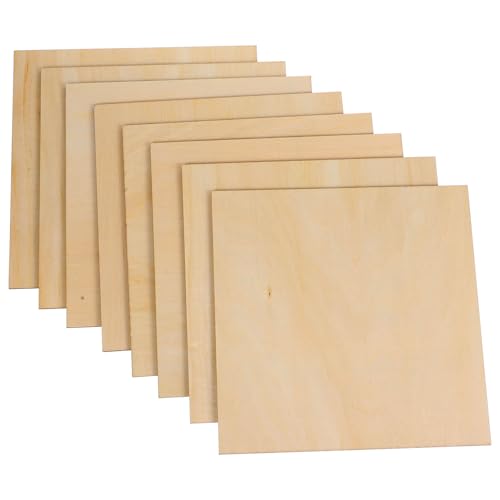 Homoyoyo 8Stücke DIY Holzscheiben Unbehandelte Holzformen zum Basteln Holzschnittformen für Malerei und Graffiti für Innendekoration und Familienprojekte Homoyoyo 8Stücke DIY Holzscheiben Unbehandelte Holzformen zum Basteln Holzschnittformen für Malerei und Graffiti für Innendekoration und Familienprojekte von Homoyoyo