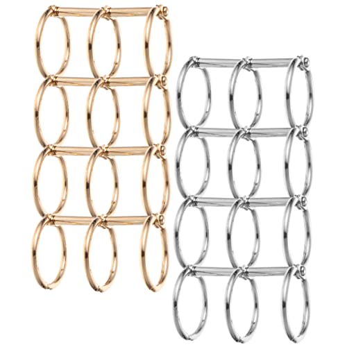 Homoyoyo 8Stücke Teiliges Metallbinderinge für Loseblatt Bindung Ring Buchringe und Scrapbooking DIY Projekte und Schulordner Einfach zu Bedienen Homoyoyo 8Stücke Teiliges Metallbinderinge für Loseblatt Bindung Ring Buchringe und Scrapbooking DIY Projekte und Schulordner Einfach zu Bedienen von Homoyoyo