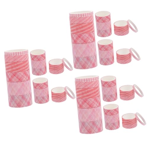 Homoyoyo 9 Sätze Washi Tape Diy Klebeband für Bastelprojekte Scrapbooking Journaling Vielseitig Einsetzbar Karomuster für Kreative Dekorationen von Homoyoyo