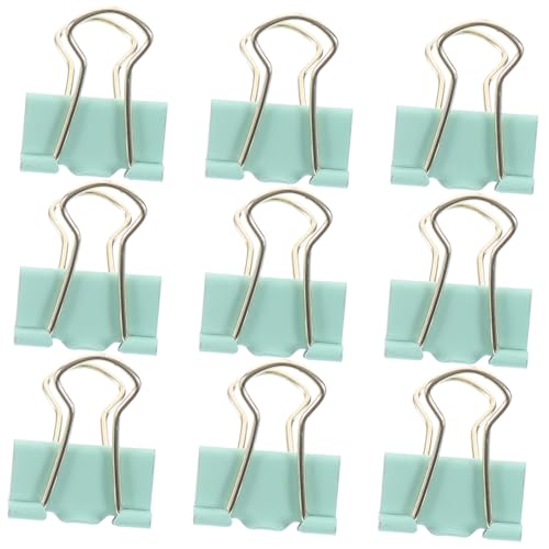Homoyoyo 9 Stück Elliot-ordner Binder Büroklammern Kleine Bindeklammer Papierclip Kleine Dokumentenklammern Ordnerklammern Für Das Büro Heftklammern Kleine Dateiclips Grün Metall Homoyoyo 9 Stück Elliot-ordner Binder Büroklammern Kleine Bindeklammer Papierclip Kleine Dokumentenklammern Ordnerklammern Für Das Büro Heftklammern Kleine Dateiclips Grün Metall von Homoyoyo
