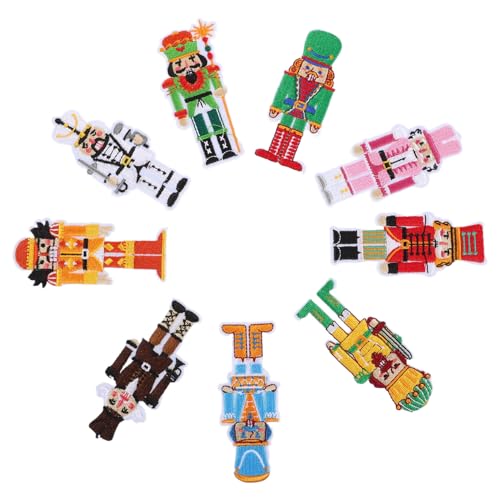 Homoyoyo 9 Stück Stickaufkleber Jeansflicken zum Aufbügeln Weihnachtspatch Hutflecken Aufnäher für Jacken Nussknacker-Party Weihnachts-Bügeleisen niedliche Flicken zum Aufbügeln Polyester Homoyoyo 9 Stück Stickaufkleber Jeansflicken zum Aufbügeln Weihnachtspatch Hutflecken Aufnäher für Jacken Nussknacker-Party Weihnachts-Bügeleisen niedliche Flicken zum Aufbügeln Polyester von Homoyoyo