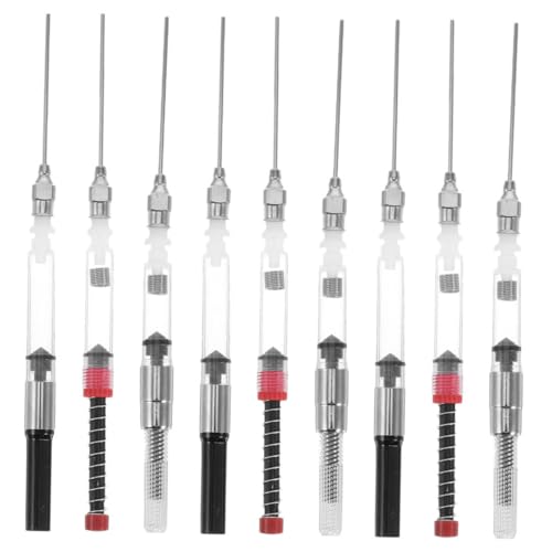 Homoyoyo 9 Stück Teiliges Füllfederhalter Tintenabsorber Schnelles Nachfüllen für Europäische Standard füller Vielseitig Einsetzbar für Kalligraphie Büro und Studium Effiziente Homoyoyo 9 Stück Teiliges Füllfederhalter Tintenabsorber Schnelles Nachfüllen für Europäische Standard füller Vielseitig Einsetzbar für Kalligraphie Büro und Studium Effiziente von Homoyoyo