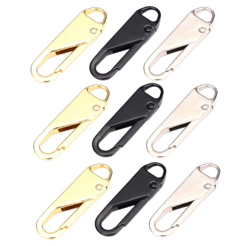 Homoyoyo 9 Stück Teiliges Reißverschluss Zuglaschen aus Langlebiger Zinklegierung Abnehmbare Zipper Pulls für Koffer Rucksäcke Taschen und Kleidung Einfache Montage und Reparatur Homoyoyo 9 Stück Teiliges Reißverschluss Zuglaschen aus Langlebiger Zinklegierung Abnehmbare Zipper Pulls für Koffer Rucksäcke Taschen und Kleidung Einfache Montage und Reparatur von Homoyoyo