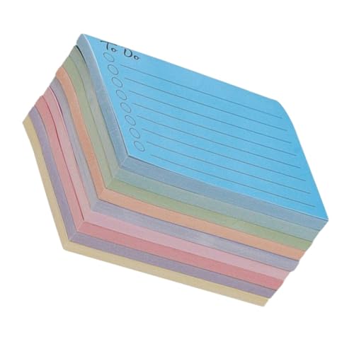 Homoyoyo 9 Stück Teiliges Selbstklebender Notizblöcke für Büro und Zuhause Linierte Haftnotizen zur Erinnerungsnotiz und To Do Listen Vielseitig Einsetzbar Praktische und Süße Designs Homoyoyo 9 Stück Teiliges Selbstklebender Notizblöcke für Büro und Zuhause Linierte Haftnotizen zur Erinnerungsnotiz und To Do Listen Vielseitig Einsetzbar Praktische und Süße Designs von Homoyoyo