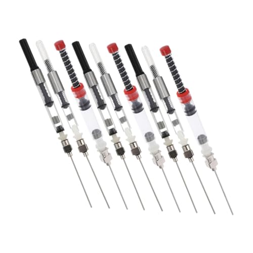 Homoyoyo 9 Stück Tintenabsorber Brunnenstift -tintenfüller Stift -tintenkonverter Patronenkonverter Tintenkonverter Für Füllfederhalter Tintenkonverterzubehör Füllfederhalter Bündig Plastik Homoyoyo 9 Stück Tintenabsorber Brunnenstift -tintenfüller Stift -tintenkonverter Patronenkonverter Tintenkonverter Für Füllfederhalter Tintenkonverterzubehör Füllfederhalter Bündig Plastik von Homoyoyo