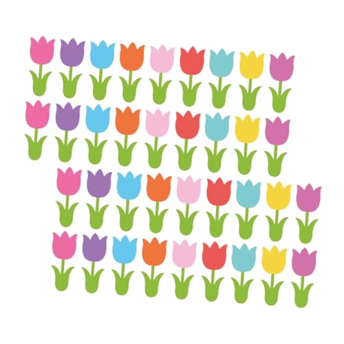 Homoyoyo 90 Stück Teiliges Tulpen Papierblumen Bunte Filigrane Frühlingsdekorationen Vielseitige Bastelmaterialien für Party und Wohnraumgestaltung Kleine Künstliche Blüten für Kreative DIY Homoyoyo 90 Stück Teiliges Tulpen Papierblumen Bunte Filigrane Frühlingsdekorationen Vielseitige Bastelmaterialien für Party und Wohnraumgestaltung Kleine Künstliche Blüten für Kreative DIY von Homoyoyo