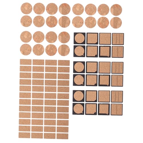 Homoyoyo 96 Stück Teiliges Holz Etiketten Selbstklebend Handbeschriftete Geschenkaufkleber in Verschiedenen Formen für DIY Beschriftung Haushaltsorganisation Hochzeit Geburtstag und von Homoyoyo