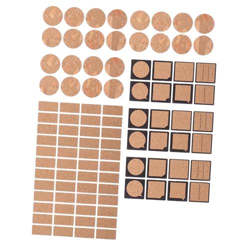 Homoyoyo 96 Stück Teiliges Holzaufkleber Selbstklebende Etiketten für Flaschen DIY Beschriftung Lösung für Klassifizierung und Aufbewahrung Geeignet für Geschenke Hochzeiten und von Homoyoyo