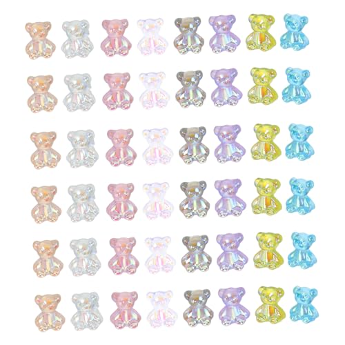 Homoyoyo 96 Stück Teiliges Nagelschmuck Farbwechselnden Kristallharz bären Langlebig und Sicher für Kreative Nail Art DIY Dekoration und Trendige Maniküre designs Homoyoyo 96 Stück Teiliges Nagelschmuck Farbwechselnden Kristallharz bären Langlebig und Sicher für Kreative Nail Art DIY Dekoration und Trendige Maniküre designs von Homoyoyo