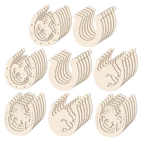 Homoyoyo 96 Stück Teiliges Western party Dekoration mit Pferdemotiv Naturbelassen zum Bemalen und Basteln für DIY Weihnachts Festtagsprojekte Vielseitige Holzfiguren für Kreative Homoyoyo 96 Stück Teiliges Western party Dekoration mit Pferdemotiv Naturbelassen zum Bemalen und Basteln für DIY Weihnachts Festtagsprojekte Vielseitige Holzfiguren für Kreative von Homoyoyo
