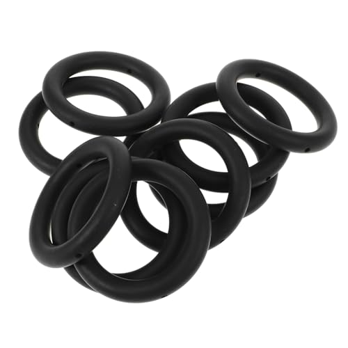 Homoyoyo 9Stücke Silikon O Ringe für Schlüsselanhänger Runde Silikonform DIY Silikonring für Handwerk und Basteln Langlebig und Sicher für Projekte und Alltägliche von Homoyoyo