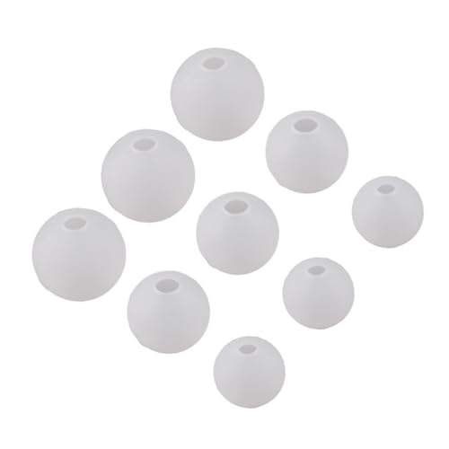 Homoyoyo 9Stücke Teiliges DIY Silikonformen für Kristall Epoxidharz Kugel Design Mini Sternenhimmel Silikonformen für Kreative Bastelprojekte Formen von Homoyoyo