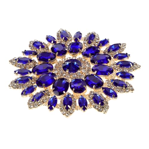Homoyoyo Ab Farbverlauf Strass Applikation DIY Kleidungsdekor Kreative Blumenform Langlebiger Schmuckstein Anhänger für Hochzeitskleider Hüte Taschen und Broschen Blau Gold Homoyoyo Ab Farbverlauf Strass Applikation DIY Kleidungsdekor Kreative Blumenform Langlebiger Schmuckstein Anhänger für Hochzeitskleider Hüte Taschen und Broschen Blau Gold von Homoyoyo