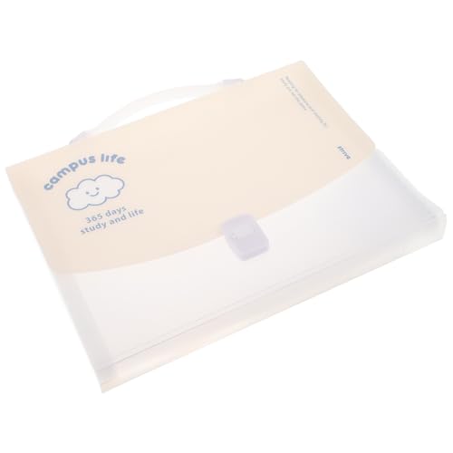 Homoyoyo Aktenhandtasche Papieraktenordner Dokumentenordner Ordner Mit Mehreren Abschnitten Dokumentenordner Erweiterbare Ordnertaschen Ordner Organizer Grüner Zufällige Farbe von Homoyoyo