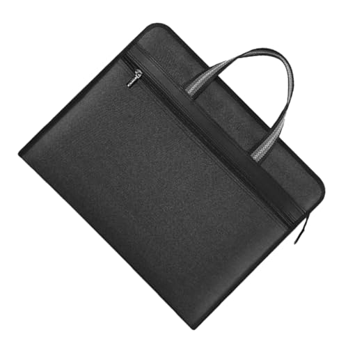 Homoyoyo Aktentasche fürs Büro aktenmappe dokumententasche Tragbarer Aktenordner Handtasche für Dokumente Dokumentenordner Datei Fall tragbare Aktentasche Aktenordner-Tasche Segeltuch Black Homoyoyo Aktentasche fürs Büro aktenmappe dokumententasche Tragbarer Aktenordner Handtasche für Dokumente Dokumentenordner Datei Fall tragbare Aktentasche Aktenordner-Tasche Segeltuch Black von Homoyoyo