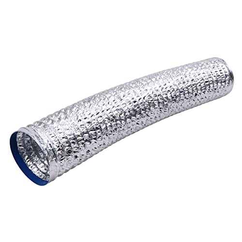 Homoyoyo Aluminiumfolie Aluminiumfolien Kanal Silberner Entlüftungsschlauch Schlauch Flexibler Luftkanal Homoyoyo Aluminiumfolie Aluminiumfolien Kanal Silberner Entlüftungsschlauch Schlauch Flexibler Luftkanal von Homoyoyo