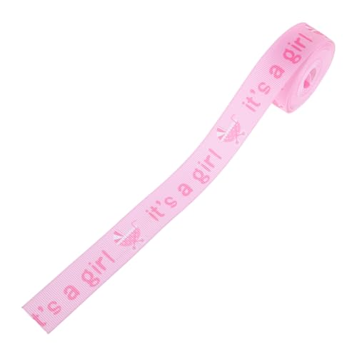 Homoyoyo Babyparty Geschenkband Mädchen Breit Weiches Polyester Dekoband für DIY Bastelprojekte Kreative Geschenkverpackung Vielseitiges Band für Feier und Raumdekoration Homoyoyo Babyparty Geschenkband Mädchen Breit Weiches Polyester Dekoband für DIY Bastelprojekte Kreative Geschenkverpackung Vielseitiges Band für Feier und Raumdekoration von Homoyoyo