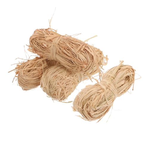 Homoyoyo Bastband Natürlichem Raffia für Kreative DIY Projekte zum Verpacken von Geschenken Blumensträußen und Dekorationen Vielseitig Einsetzbar und von Homoyoyo