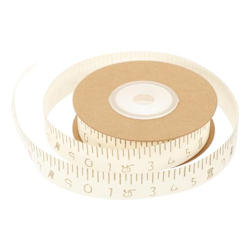 Homoyoyo Baumwoll Geschenkband mit Maßskala Breit Dekoratives Geschenkverpackungsband zum Basteln Zuschneidbar Vielseitig für DIY Geschenke und Handarbeiten Homoyoyo Baumwoll Geschenkband mit Maßskala Breit Dekoratives Geschenkverpackungsband zum Basteln Zuschneidbar Vielseitig für DIY Geschenke und Handarbeiten von Homoyoyo