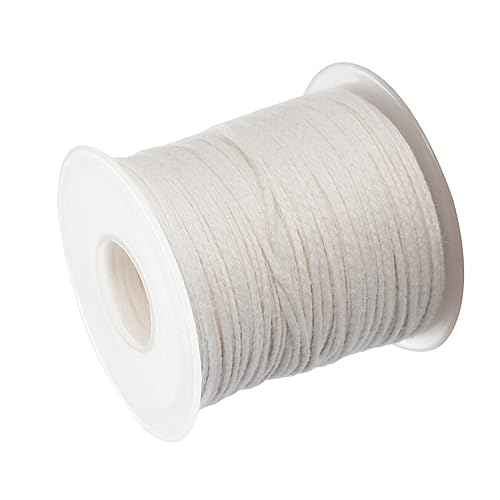 Homoyoyo Baumwoll Kerzendocht Geflochten Robust Rauchfrei für DIY Kerzenherstellung Säulen und Spitzkerzen Langlebig Kompatibel mit Metalldochtplatten Weiße Farbe Homoyoyo Baumwoll Kerzendocht Geflochten Robust Rauchfrei für DIY Kerzenherstellung Säulen und Spitzkerzen Langlebig Kompatibel mit Metalldochtplatten Weiße Farbe von Homoyoyo