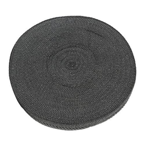 Homoyoyo Baumwoll Teppich Kantenband Weiches Flexibles Randband für Handgefertigte Teppiche Einfach zu Schneiden und Anzubringen Polsterband für Teppichsäume für Heimdekor und DIY Projekte von Homoyoyo
