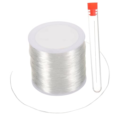 Homoyoyo Beading Elastischem Faden und Edelstahl perlennadeln DIY Schmuckbastelset für Armbänder und Halsketten Einfaches Auffädeln Strapazierfähiges Material Faden Nadeln von Homoyoyo