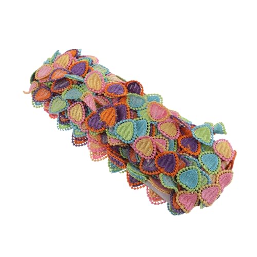Homoyoyo Besticktes Farbiges Spitzenband für Kinderkleidung Langlebige Polyester Seide Glänzende DIY Partydekoration Stickerei Spitzenbesatz für Kreative Bastelprojekte Homoyoyo Besticktes Farbiges Spitzenband für Kinderkleidung Langlebige Polyester Seide Glänzende DIY Partydekoration Stickerei Spitzenbesatz für Kreative Bastelprojekte von Homoyoyo