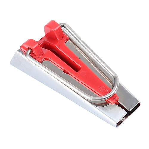 Homoyoyo Bias Tape Maker Stoffvorspannungsband für Nähprojekte und Kunsthandwerk Einfaches Falten und Bügeln Professionelles Ergebnis und Geldersparnis Beim Schrägband Homoyoyo Bias Tape Maker Stoffvorspannungsband für Nähprojekte und Kunsthandwerk Einfaches Falten und Bügeln Professionelles Ergebnis und Geldersparnis Beim Schrägband von Homoyoyo