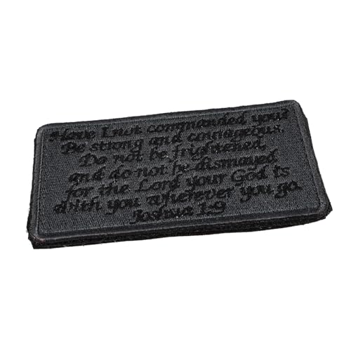 Homoyoyo Bibel Sprüche Aufnäher zum Aufbügeln Besticktes DIY Kleidung Patch Waschbarer Kleider Aufnäher für Jacken Rucksäcke Leichter Modischer Patch für Individuelle Kleidung Gestaltung Homoyoyo Bibel Sprüche Aufnäher zum Aufbügeln Besticktes DIY Kleidung Patch Waschbarer Kleider Aufnäher für Jacken Rucksäcke Leichter Modischer Patch für Individuelle Kleidung Gestaltung von Homoyoyo