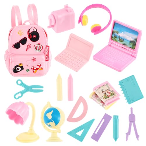 Homoyoyo Bjd Miniatur Puppenhaus Schulzubehör Teilig mit Puppenrucksack Mini Computer Lineal Bunte Kunststoff Accessoires für Mädchen Kreative Rollenspiele Zufällige Farbe Zufällige Farbe Homoyoyo Bjd Miniatur Puppenhaus Schulzubehör Teilig mit Puppenrucksack Mini Computer Lineal Bunte Kunststoff Accessoires für Mädchen Kreative Rollenspiele Zufällige Farbe Zufällige Farbe von Homoyoyo