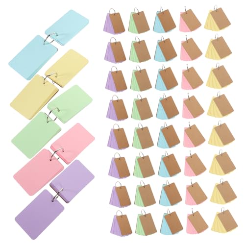 Homoyoyo Blank Karteikarten mit Farbigen Ringbuch Indexkarten Blanko Karteikarten für DIY Notizen Lernen und Organisation Leicht Kompakt Vielseitig für Schule Büro und Zuhause Homoyoyo Blank Karteikarten mit Farbigen Ringbuch Indexkarten Blanko Karteikarten für DIY Notizen Lernen und Organisation Leicht Kompakt Vielseitig für Schule Büro und Zuhause von Homoyoyo