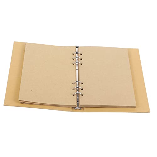 Homoyoyo Blank Sketch Book Kraftpapier Notizbuch mit Abnehmbaren Vielseitiges Skizzen und Tagebuch für Kreative Leichtes Notizheft für Schule Büro und Zuhause von Homoyoyo