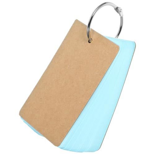 Homoyoyo Blanko Karteikarten Teilig mit Metallring Beschreibbare Flashcards aus Vintage Papier Tragbare Notizkarten für DIY Basteln Lernen und Vokabeln Selbstgestaltbare Karteikarten für Homoyoyo Blanko Karteikarten Teilig mit Metallring Beschreibbare Flashcards aus Vintage Papier Tragbare Notizkarten für DIY Basteln Lernen und Vokabeln Selbstgestaltbare Karteikarten für von Homoyoyo