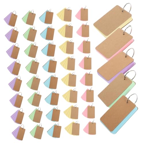Homoyoyo Blanko Karteikarten mit Ring Je Block Farbig Gelb Blau Lila Hellgrün Glattes Papier Vielseitig Nutzbar für Notizen Vokabeln DIY Schule Büro Homoyoyo Blanko Karteikarten mit Ring Je Block Farbig Gelb Blau Lila Hellgrün Glattes Papier Vielseitig Nutzbar für Notizen Vokabeln DIY Schule Büro von Homoyoyo