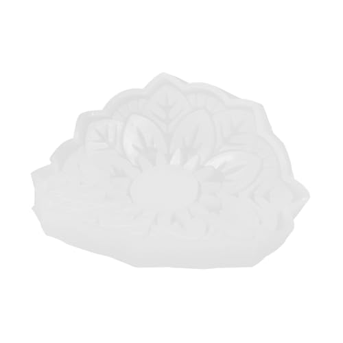 Homoyoyo Blumenförmiger Silikon Kerzenhalter Mold für Diy Projekte Robuste und Kreative Gießform für Einzigartige Kerzenständer für Bastelarbeiten und Dekoration von Homoyoyo