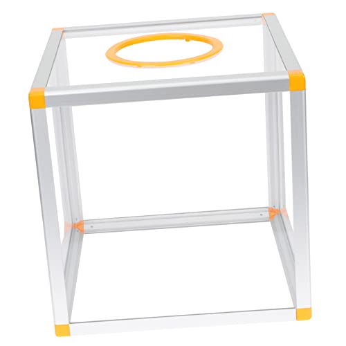 Homoyoyo -Box Rezeption Fall klein Hochzeit verlosen Losbecher für Tombolaboxen für Tickets -Losbehälter Kästen für -Tickets Aluminiumlegierung Transparent von Homoyoyo