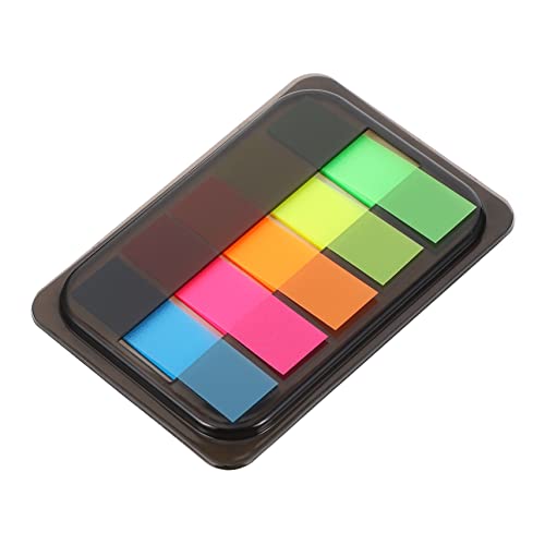 Homoyoyo Boxen Selbstklebende Index Tabs Praktische Memo Notes Verschiedenen Farben für Notizen Lesezeichen und Memos für Büro Schule und Zuhause von Homoyoyo