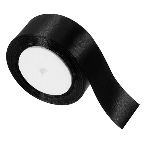 Homoyoyo Breites Geschenkband Polyesterband Schwarz Glänzend Glatt für DIY Basteln Blumensträuße Partydekoration Valentinstag Muttertag Geburtstagsgeschenke Homoyoyo Breites Geschenkband Polyesterband Schwarz Glänzend Glatt für DIY Basteln Blumensträuße Partydekoration Valentinstag Muttertag Geburtstagsgeschenke von Homoyoyo