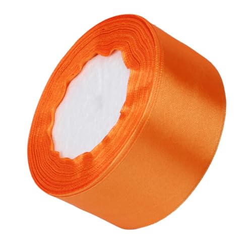 Homoyoyo Breites Satinband Geschenkband für Geschenkverpackung DIY Dekoration Hochzeit Party Farbiges Seidenband Orange Homoyoyo Breites Satinband Geschenkband für Geschenkverpackung DIY Dekoration Hochzeit Party Farbiges Seidenband Orange von Homoyoyo