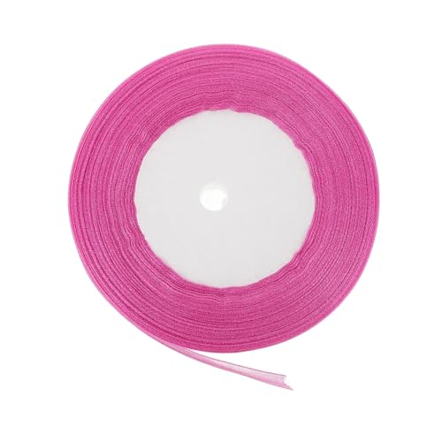 Homoyoyo Breites Verschleißfestes Blumenverpackungsband Transparentem Satin für DIY Schleifen Bastelbedarf und Dekoration Strapazierfähiges Geschenkband für Zeremonie und von Homoyoyo