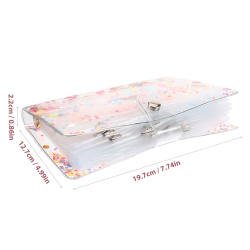 Homoyoyo Budget Umschläge Monate PVC Binder Pouch ohne Reißverschluss Transparente Geldorganisierer für Bargeld Sparmappe und Haushaltsbuch Langlebig Leicht Praktisch für Büro und Schule von Homoyoyo