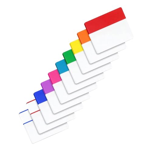 Homoyoyo Bücher Halbtransparente Wasserdichte Beschreibbare Index Klebeflaschen Haftnotizen Selbstklebende Registerkarten Organisatorisch Für Bücher Aktenordner Büro Schule Vielseitig von Homoyoyo