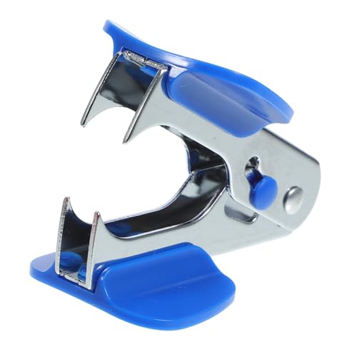 Homoyoyo Büro Heftklammern Entferner Praktischer Heftklammern Puller Stapler Remover für Zuhause und Büro Effizientes und Schnelles Entfernen ohne Beschädigung von Dokumenten Blau Standard von Homoyoyo