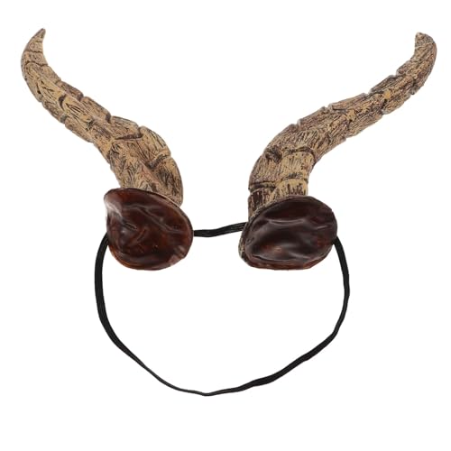Homoyoyo Bull Horn Stirnband Halloween Party Haarreif Robust Wiederverwendbar Cosplay Zubehör Für Frauen Und Männer Festliche Kopfbedeckung Homoyoyo Bull Horn Stirnband Halloween Party Haarreif Robust Wiederverwendbar Cosplay Zubehör Für Frauen Und Männer Festliche Kopfbedeckung von Homoyoyo