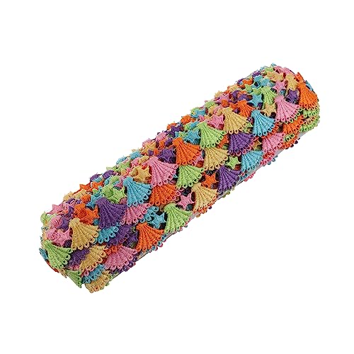 Homoyoyo Bunte Bestickte Cartoon Bänder für Basteln Farbenfrohe Spitzenbesätze aus Polyester Seide Langlebig und Waschbar für DIY Kleidung Partydekoration und Nähzubehör Homoyoyo Bunte Bestickte Cartoon Bänder für Basteln Farbenfrohe Spitzenbesätze aus Polyester Seide Langlebig und Waschbar für DIY Kleidung Partydekoration und Nähzubehör von Homoyoyo
