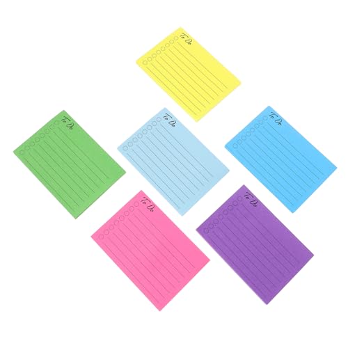 Homoyoyo Bunte Haftnotizen Notizblöcke Farben für Büro Schule und Zuhause Praktische Zerreißbare Memo Sticker für Erinnerungen und Notizen Homoyoyo Bunte Haftnotizen Notizblöcke Farben für Büro Schule und Zuhause Praktische Zerreißbare Memo Sticker für Erinnerungen und Notizen von Homoyoyo
