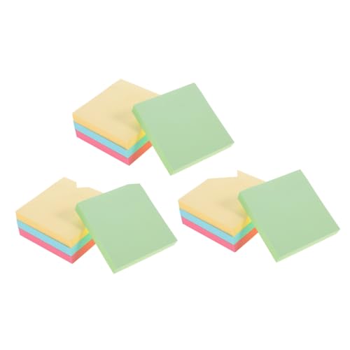 Homoyoyo Bunte Haftnotizen Selbstklebend Kleine Memo Pads mit Praktische Notizzettel für Büro Schule und Zuhause für To Do Listen Zeitplanung und Ideennotizen Homoyoyo Bunte Haftnotizen Selbstklebend Kleine Memo Pads mit Praktische Notizzettel für Büro Schule und Zuhause für To Do Listen Zeitplanung und Ideennotizen von Homoyoyo